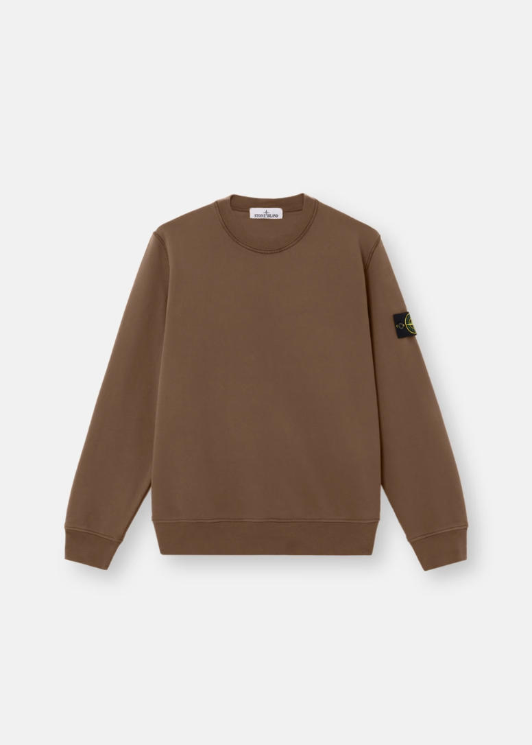 PULL MARRON COTON STONE