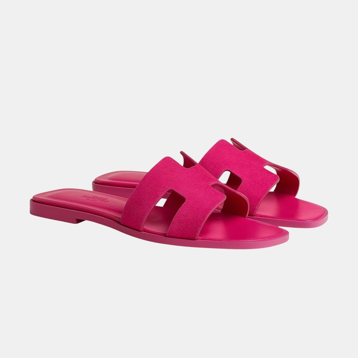 Claquettes H Rose