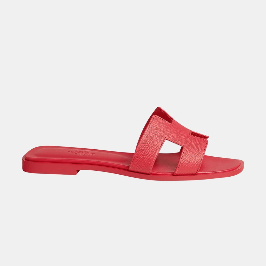 Claquettes H Rouge